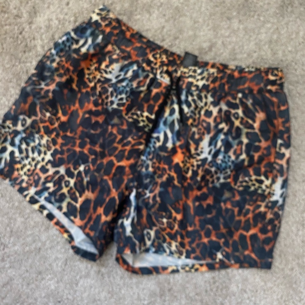 ASOS Leopard Print Men’s Swim Shorts